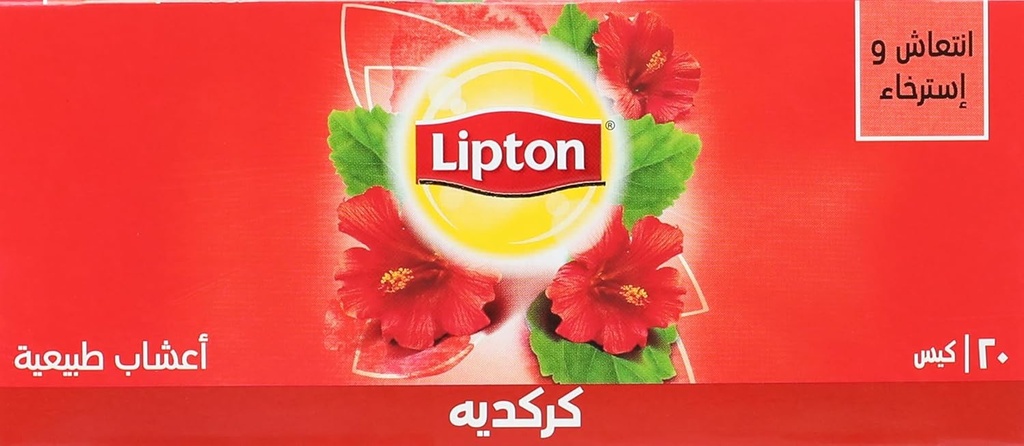 Lipton Hibiscus Herbal Tea - 20 Tea Bags