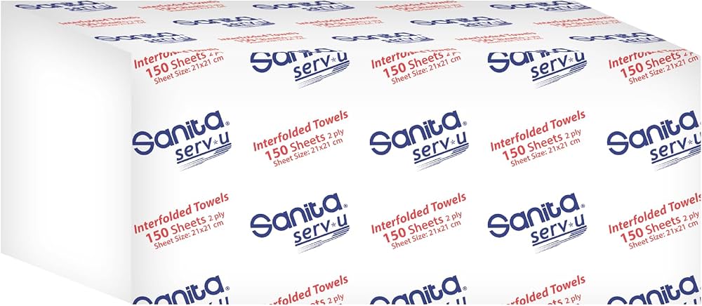 Sanita Serv u 150 Sheets Towel Tissue *30