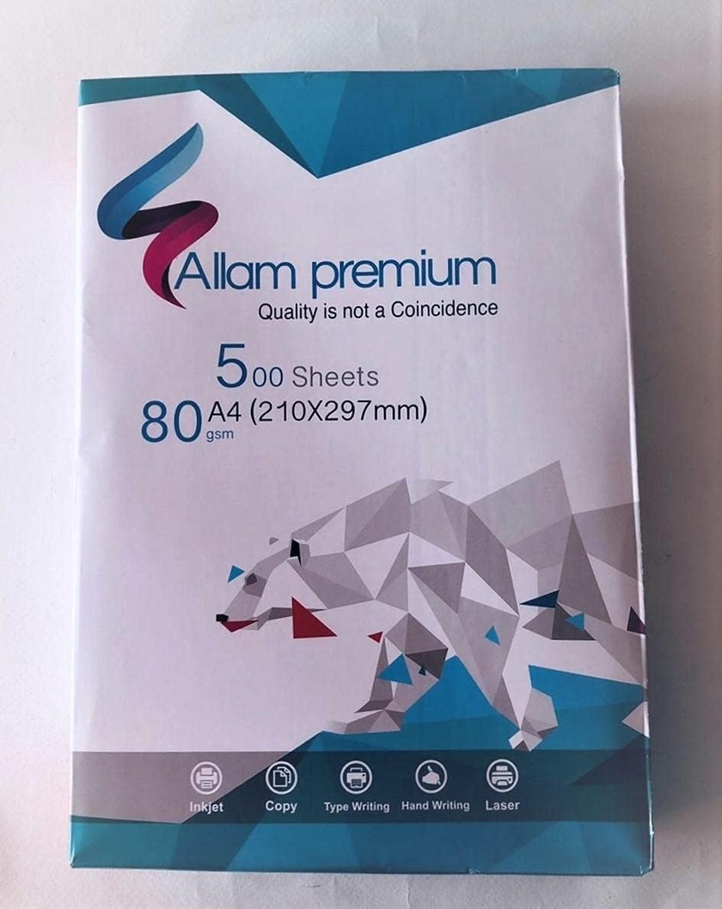 3alam Sport A4 80 gsm 5 Pack