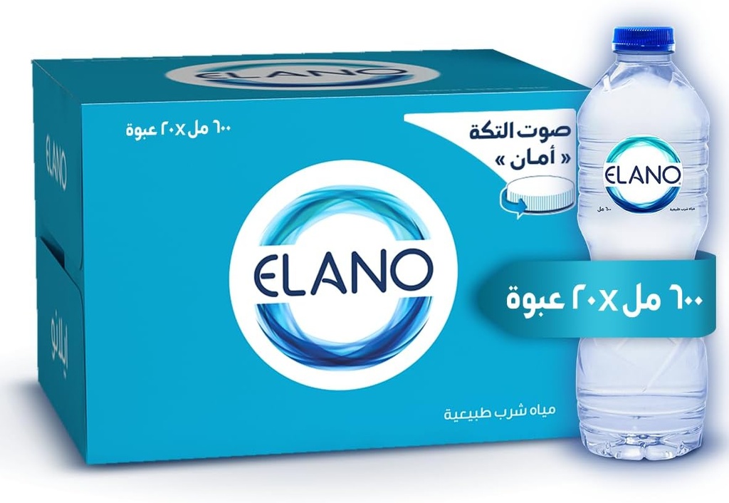 Elano Natural Water 600 ml *20