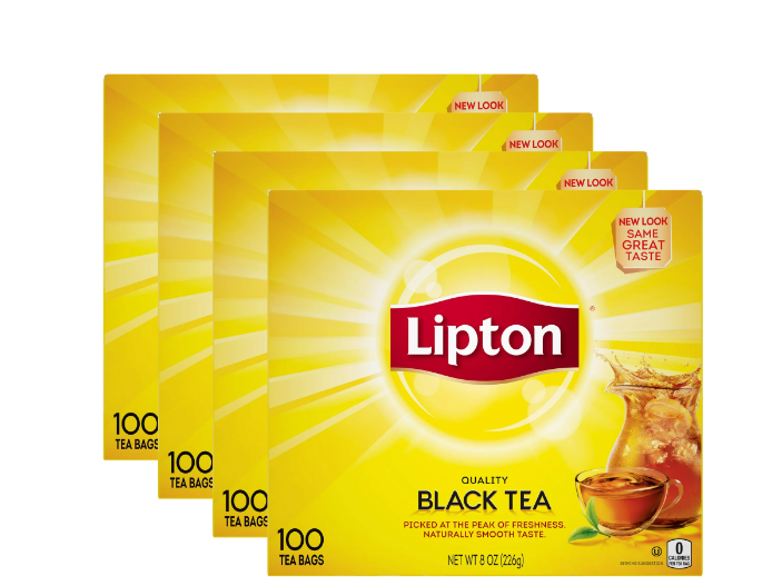 Lipton Tea 100 Bags (4 Pack)