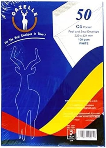 Gazelle Pocket C4 P&S 100gsm 1000 Pcs