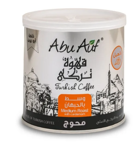 Abu Auf Medium Roasted Blended Turkish Coffee - 200 gm