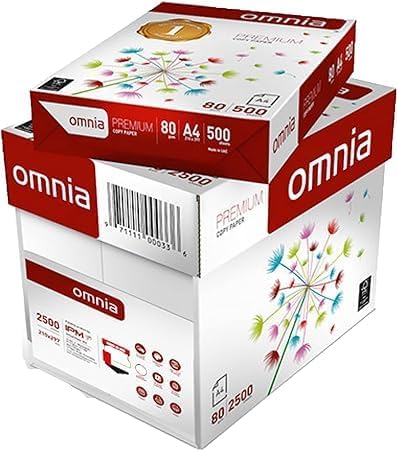 Omnia A4 80 gsm 5 Pack
