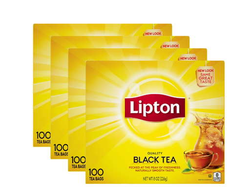 Lipton Tea 100 Bags (4 Pack)